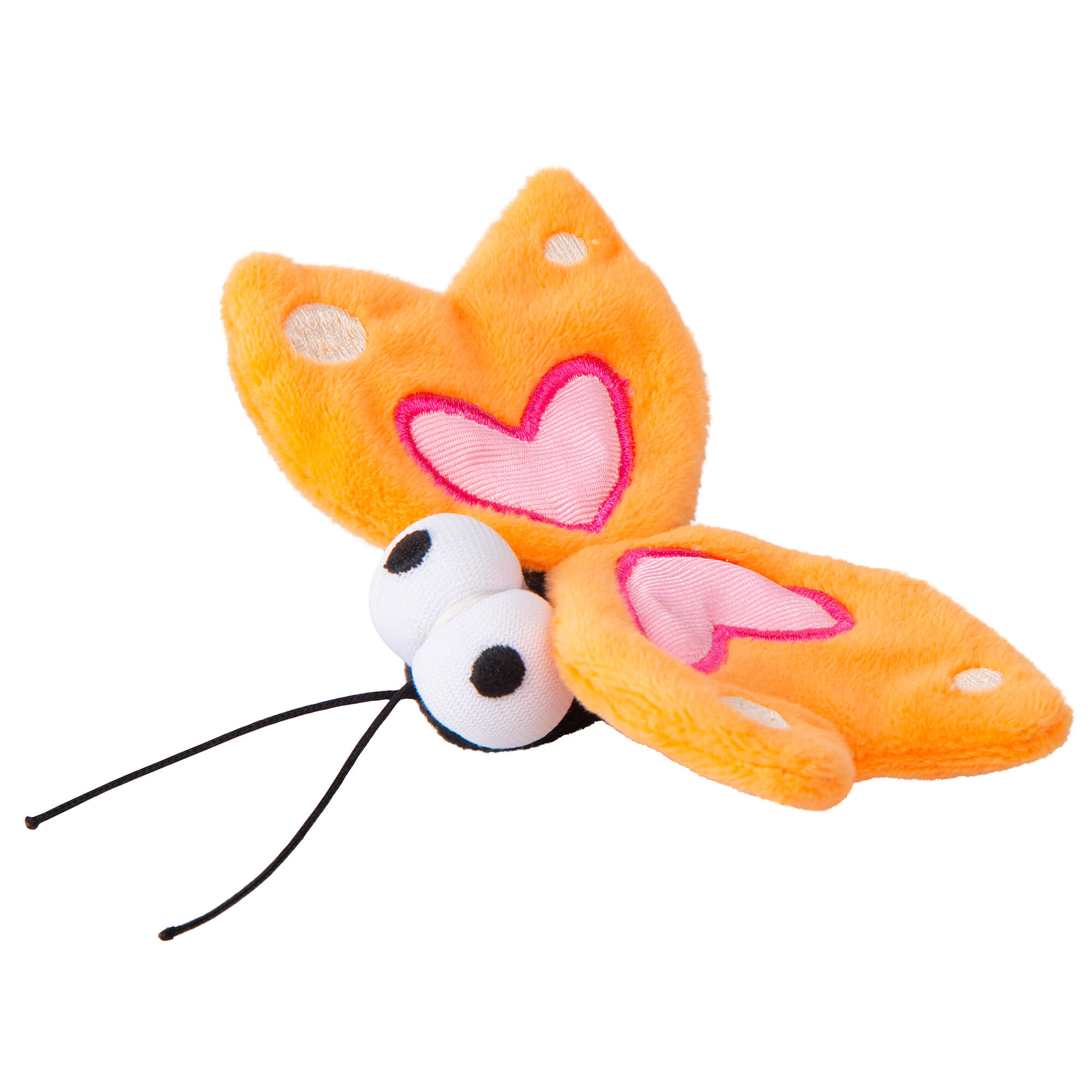ROGZ Catnip Plush Butterfly oranž. drugelis 11cm
